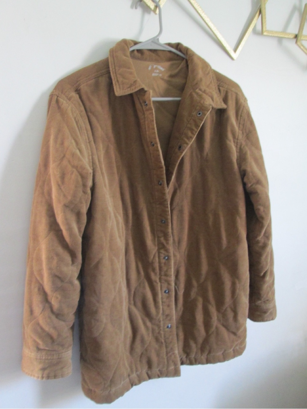 art class Brown Quilted Puffer Jacket for Kids